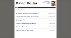 Desktop Screenshot of blog.daviddollar.org