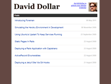 Tablet Screenshot of blog.daviddollar.org